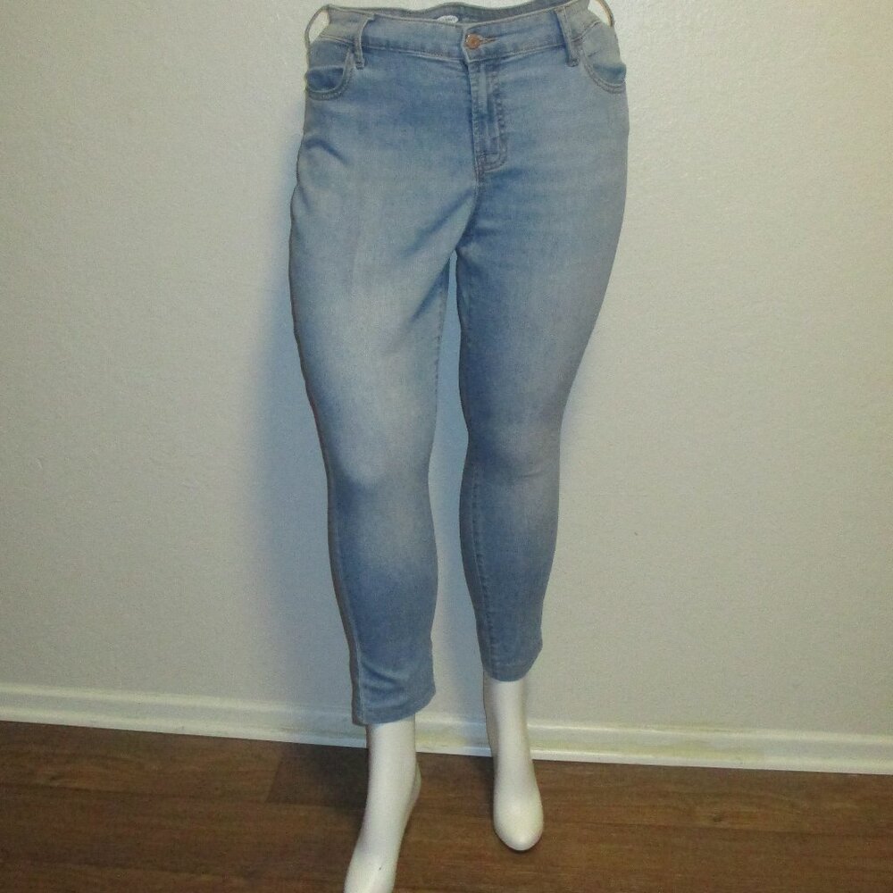 Old Navy Super Skinny Blue Jeans Size 14